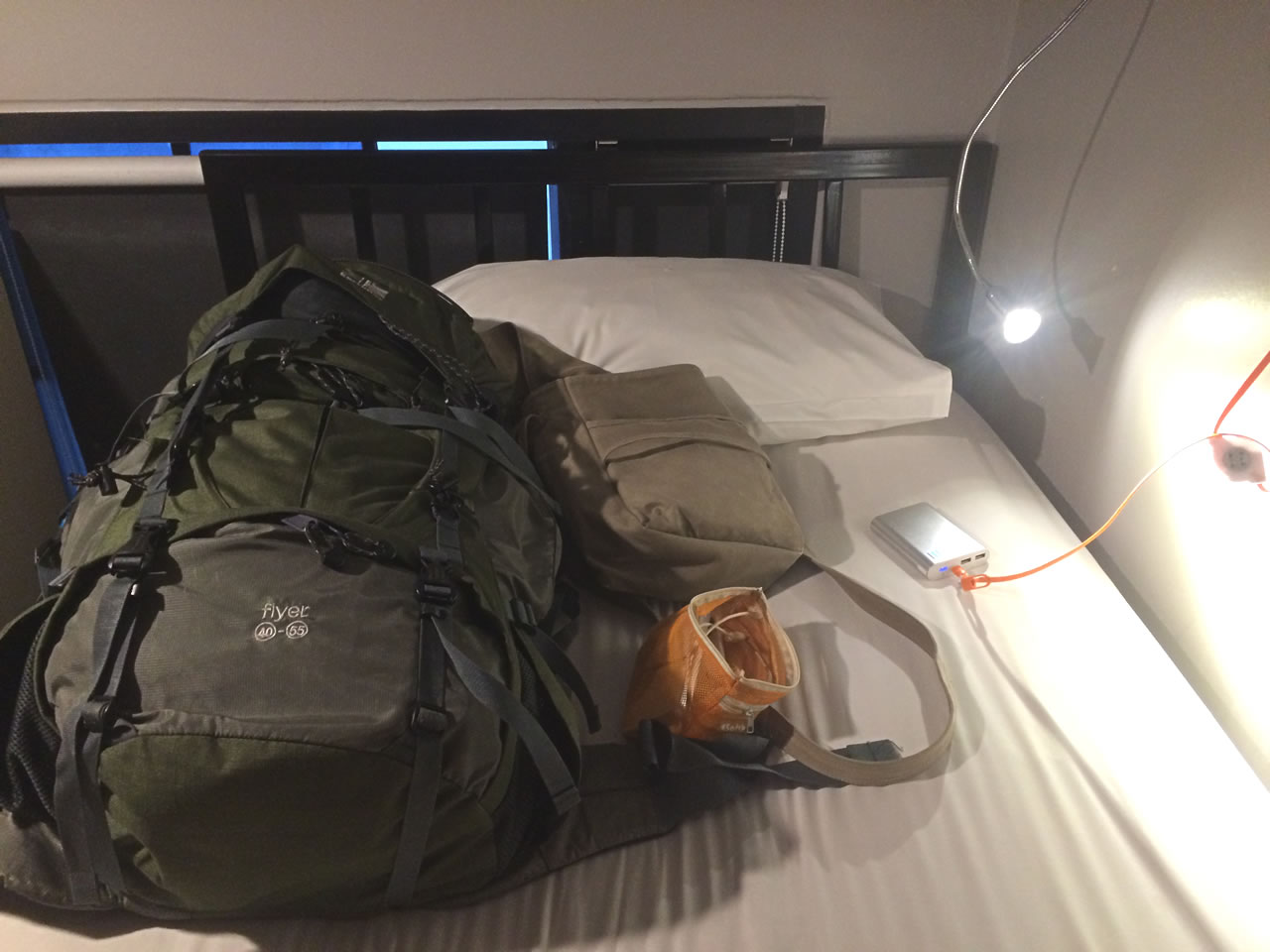 照明とコンセントが便利