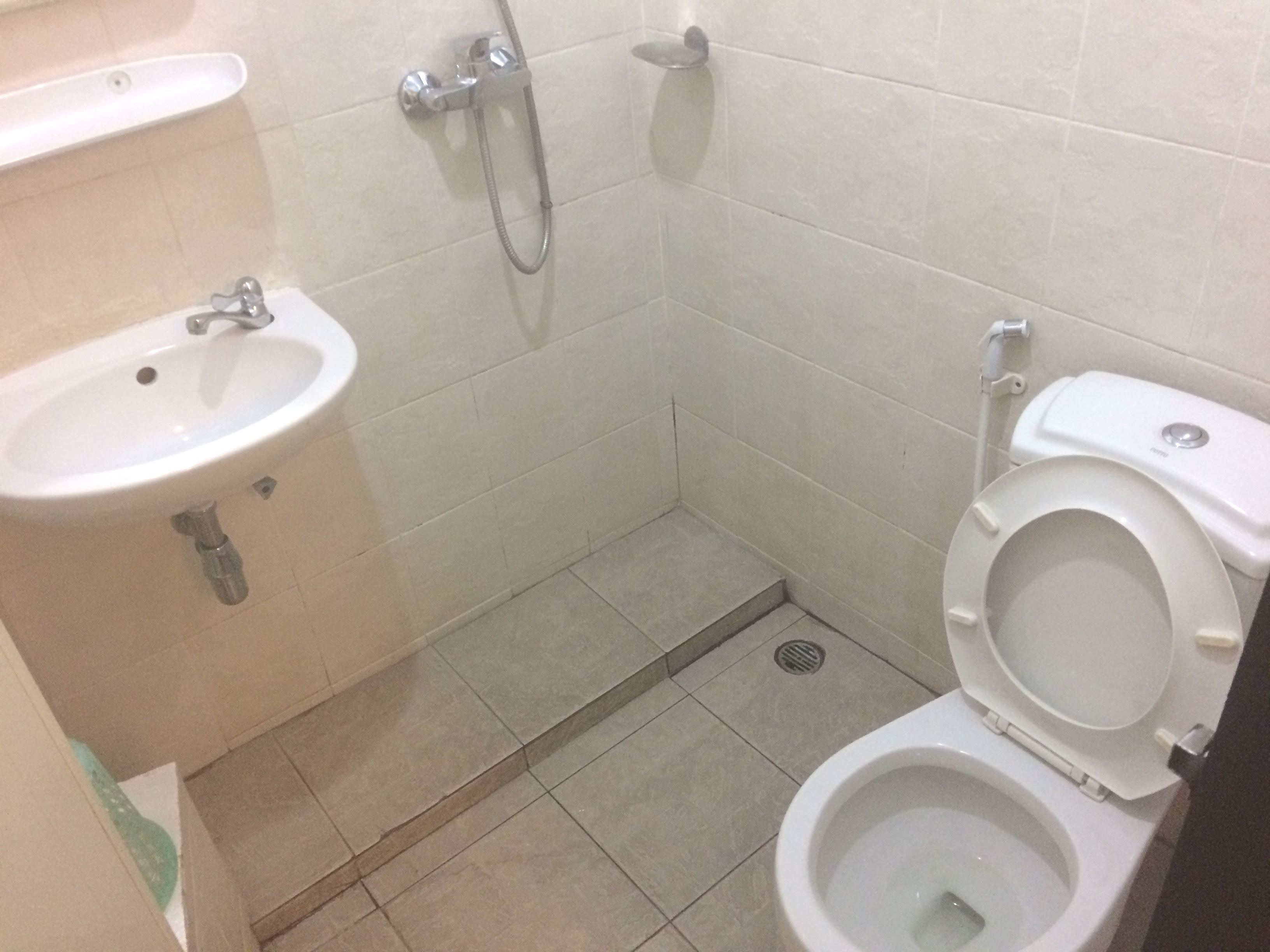 シャワーとトイレと洗面所