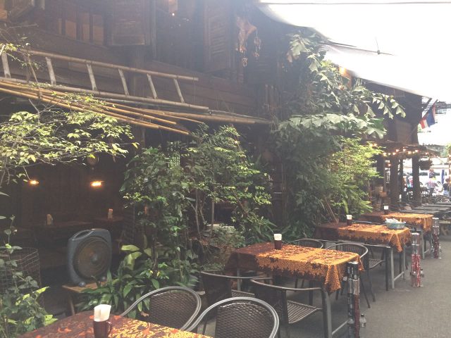 ゲストハウス前の様子