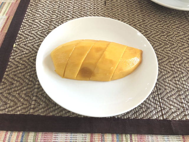 朝食の様子 デザート