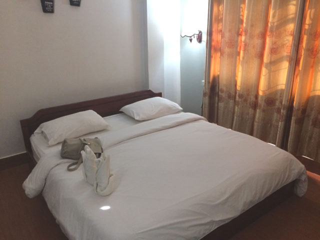 Malany Villa 1 室内ベッド