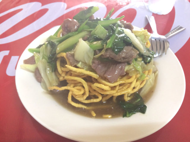 ヴィエンチャンでの食事