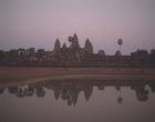 夕暮れのアンコール・ワット