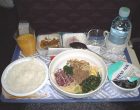 1回目機内食